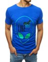 Herren T-shirt mit Aufdruck Blau Dstreet RX4156_3