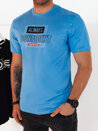 Herren T-shirt mit Aufdruck Farbe Blau DSTREET RX5408_1