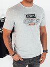 Herren T-shirt mit Aufdruck Farbe Grau DSTREET RX5406_2