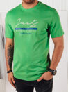 Herren T-shirt mit Aufdruck Farbe Grün DSTREET RX5426_1