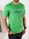 Herren T-shirt mit Aufdruck Farbe Grün DSTREET RX5426_2