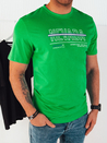 Herren T-shirt mit Aufdruck Farbe Grün DSTREET RX5438_2