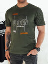 Herren T-shirt mit Aufdruck Farbe Grün DSTREET RX5456_1