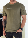 Herren T-shirt mit Aufdruck Farbe Grün DSTREET RX5477_1