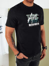 Herren T-shirt mit Aufdruck Farbe Schwarz DSTREET RX5391_2