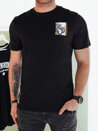 Herren T-shirt mit Aufdruck Farbe Schwarz DSTREET RX5482_1