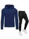 Herren Trainingsanzug-Set Farbe Blau-Schwarz DSTREET AX0637z