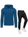 Herren Trainingsanzug-Set Farbe Blau-Schwarz DSTREET AX0644z