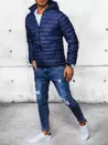 Herren Übergangsjacke Gesteppt Dunkelblau Dstreet TX4408_2