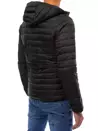 Herren Übergangsjacke Gesteppt Schwarz Dstreet TX4010_4