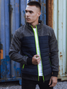 Herren Übergangsjacke gesteppt navy blau Dstreet TX4856_1