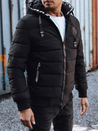 Herren Winter gesteppte Bomberjacke schwarz Dstreet TX4944_3