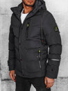 Herren Winterjacke Farbe Dunkelgrau DSTREET TX4627_3