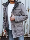 Herren Winterjacke Farbe Grau DSTREET TX4281_1