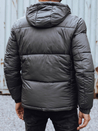 Herren Winterjacke mit abnehmbarer Kapuze grau Dstreet TX4834_5