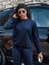 MILIAN Damen Trainingsanzug Set navy blau Dstreet AY1101_2