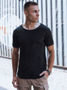 Schwarzes Basic-T-Shirt für Männer Dstreet RX5510_2