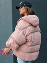 Steppjacke in Übergröße mit Kapuze PARIMA rosa Dstreet TY4480_5