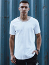 Weißes Basic-T-Shirt für Männer Dstreet RX5503_2