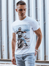 Weißes Herren-T-Shirt Dstreet RX5535_2