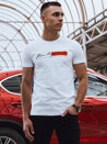 Weißes Herren-T-Shirt Dstreet RX5536_1