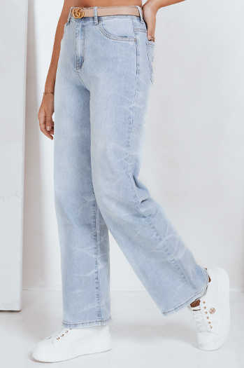 Damen weite blaue Jeans Dstreet UY2820