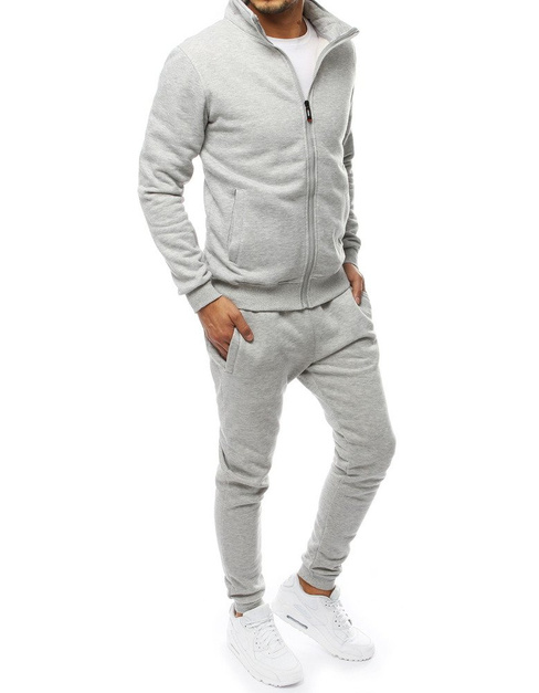 Herren Trainingsanzug Hellgrau Dstreet AX0228