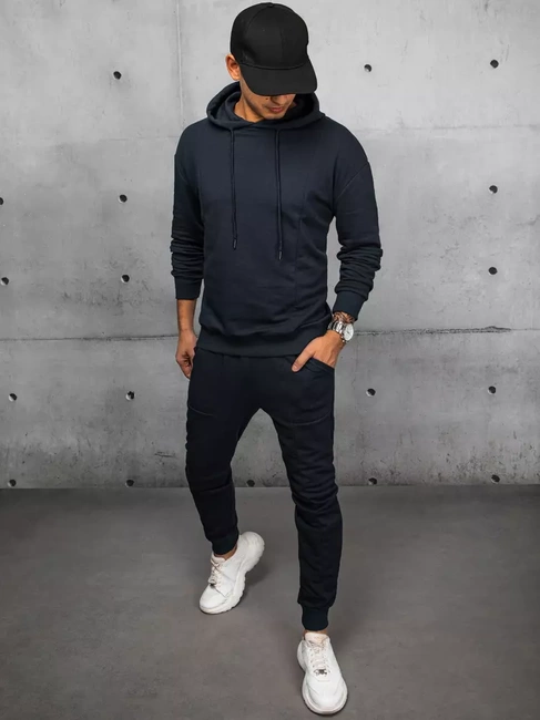 Herren Trainingsanzug-Set Farbe Dunkelblau DSTREET AX0674