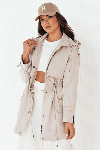 Damen Parka Jacke BRENS ecru Dstreet TY4229