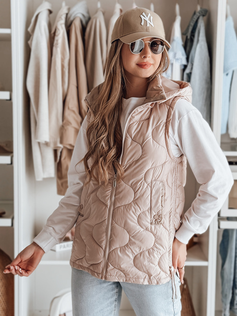 VESOLITA Damen Übergangsweste gesteppt rosa Dstreet TY4879