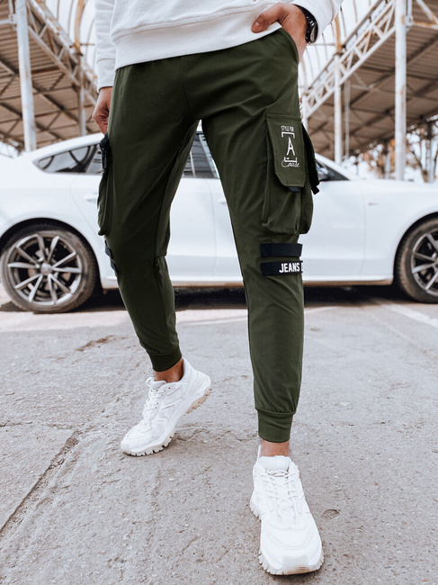 Herren Cargohosen Farbe Grün DSTREET UX4307