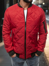 Herren Gesteppte Bomberjacke Weinrot Dstreet TX2210