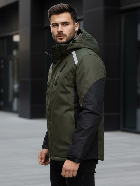 Männer narciarksa grüne Jacke Dstreet TX5128