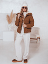 Damen Winterjacke TRENDYGLAM braun Dstreet TY4360