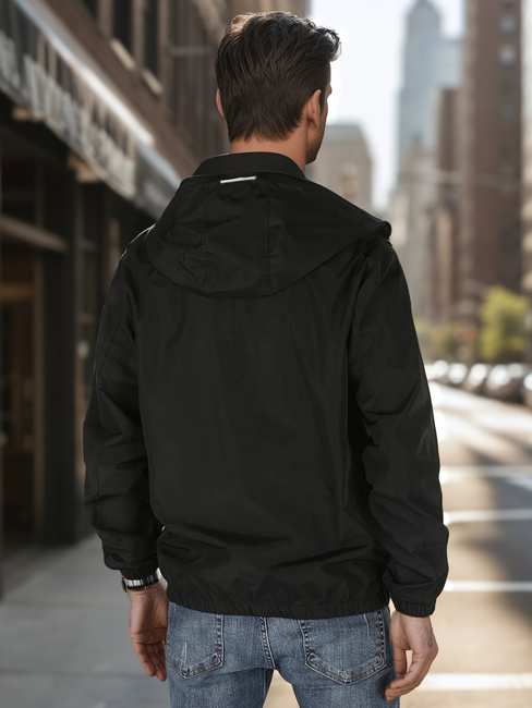 Herren Übergangsjacke schwarz Dstreet TX4700