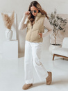 Damen Steppweste LIKEHUGS beige Dstreet TY4979