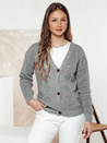 Damen KNITVIA Pullover hellgrau Dstreet MY2401