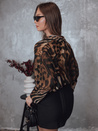 Damen Shirt in Übergröße PANTHEAS mit Leopardenmuster Dstreet RY2709