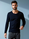 Marineblauer Pullover für Männer WX2296_2