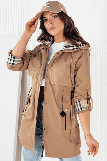 Damen Parka Jacke VERDU beige Dstreet TY4225