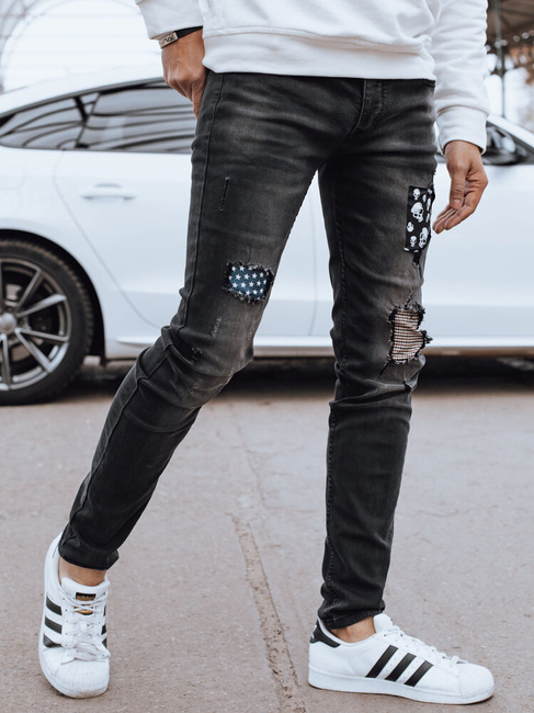 Herren Jeanshosen Farbe Schwarz DSTREET UX4295