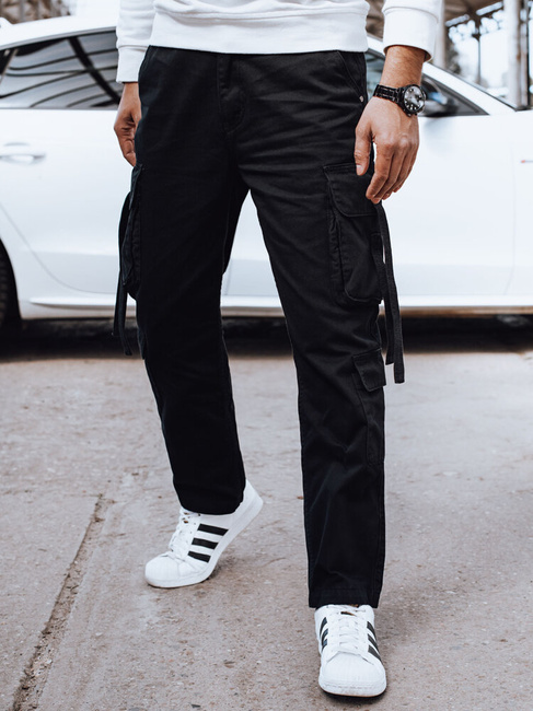 Herren Cargohosen Farbe Schwarz DSTREET UX4325