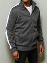 Herren Sweatshirt mit Reißverschluss Farbe Dunkelgrau DSTREET BX5563