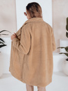 Damen Teddyfell Wintermantel beige Dstreet NY0757