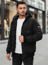 Herren Winterjacke mit Kapuze schwarz Dstreet TX5087z