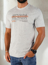 Herren T-shirt mit Aufdruck Farbe Grau DSTREET RX5436