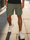 Herren Stoff Kampfshorts grün Dstreet SX2510