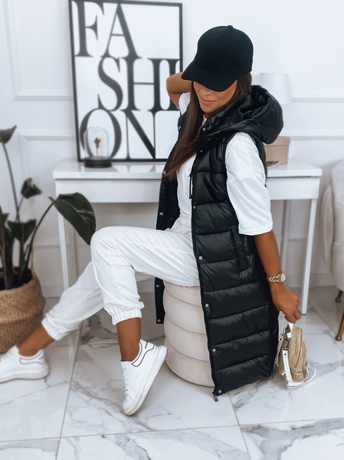 Damen Steppweste VISAN Schwarz Dstreet TY2777