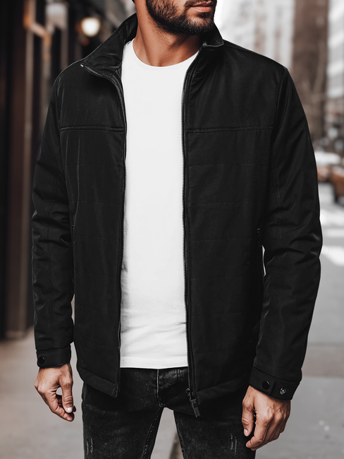 Herren Übergangsjacke schwarz Dstreet TX4995