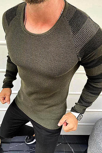 Herren Pullover Khaki Dstreet WX1637